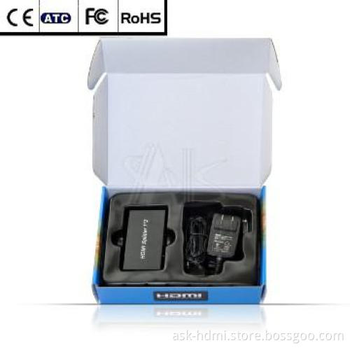 display port splitter 1 x2
